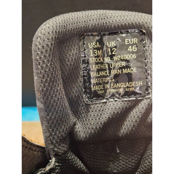 New Wolverine Mens Leather Work Boots Size 13M Brown - Picture 2 of 9